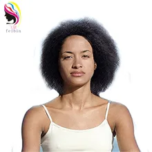 Feibin Short Afro Wigs For Black Women Full Head Kinky Curly Hair 12inches bz02 Free Shipping Feibin Short Afro Wigs For Black Women Full Head Kinky Curly Hair 12inches bz02 Free Shipping