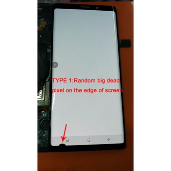 

AMOLED 6.4'' LCD for SAMSUNG GALAXY Note 9 Note9 N960D N960F N960DS lcd Display +Touch Screen Replacement Parts +big dead pixel