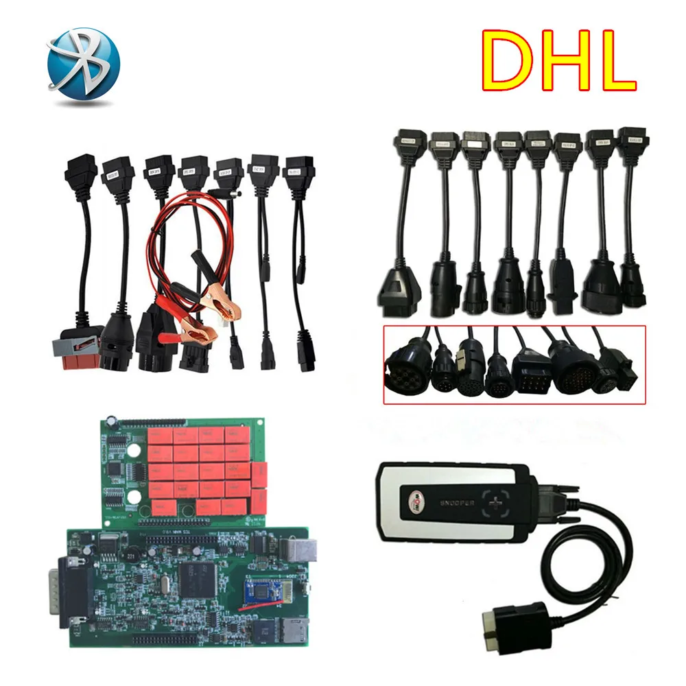 

DHL free VD DS150E CDP with/no Bluetooth+car truck cable high performance obd2 interface 2016r0/2015r3 multidiag Pro auto tool