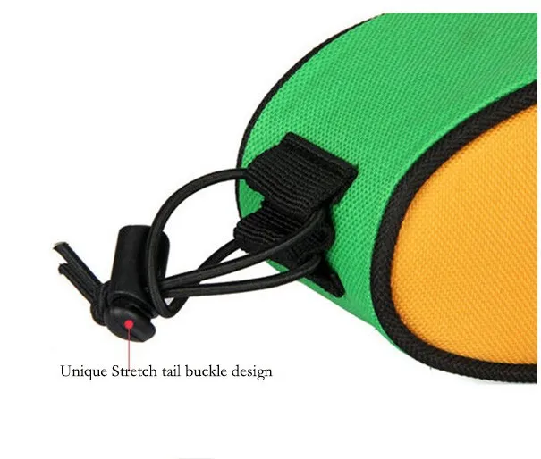 Clearance 100pcs/lot 2014 nylon bicycle basket bag for bicycle 13567 roswheel colorful rat tail mountain saddle pack equipment 3