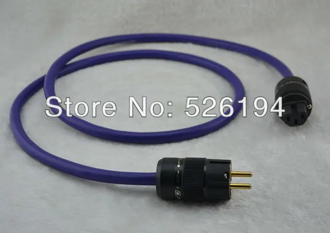 

Free shipping 1.5meter/pcs XLO Reference 2 AC Power Cable Cord  schuko power cable with sonarquest power plug