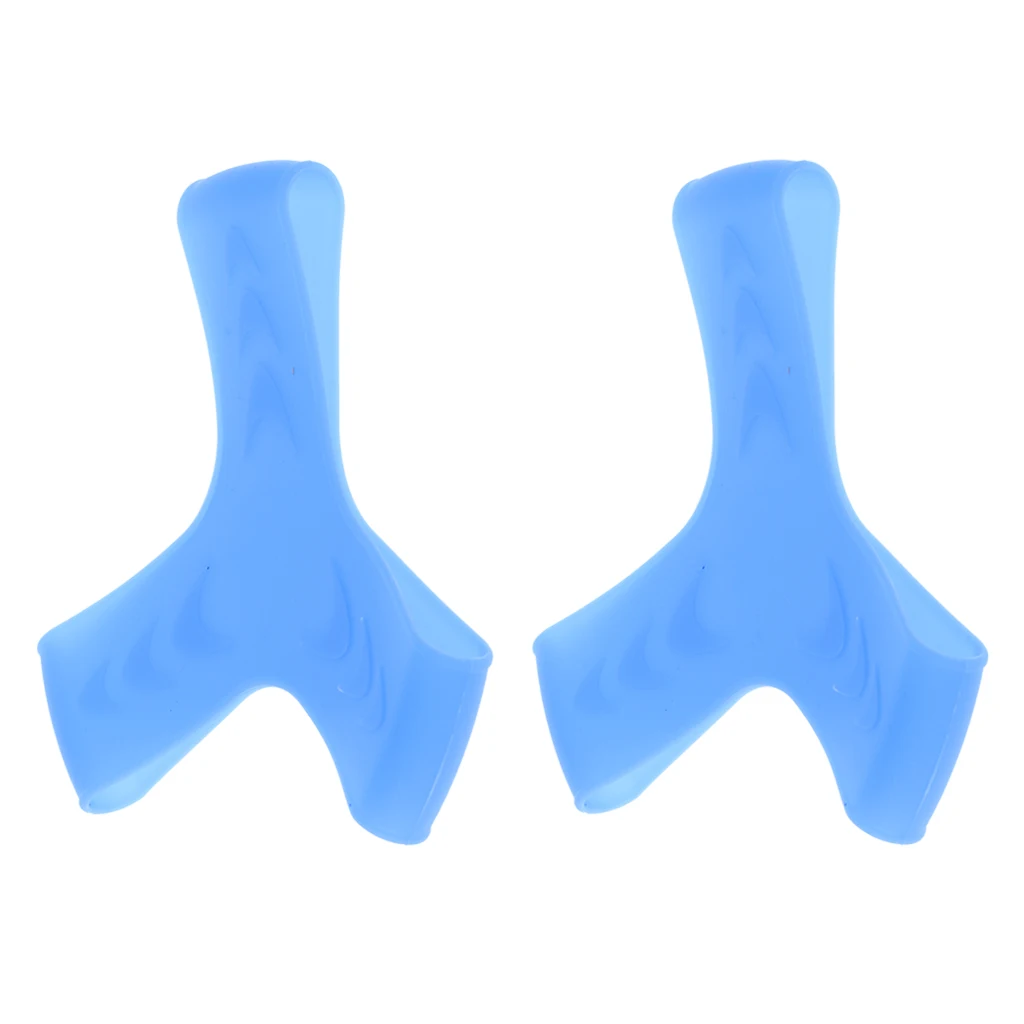 1 Pair Swimming Snorkeling Scuba Diving Elastic Soft Silicone Foot Flippers Fin Keepers Grippers Straps S/M/L 3 Colors Option