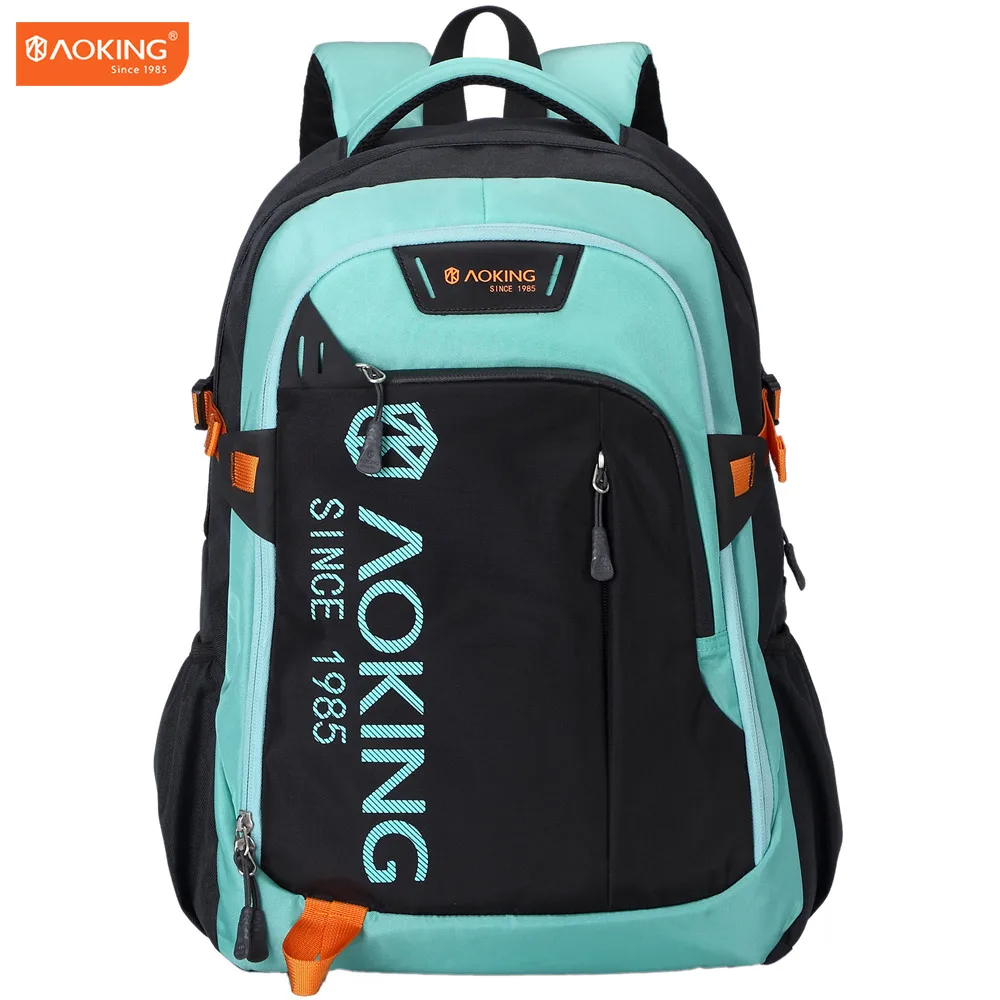 Aoking для мужчин и женщин Модный Легкий Повседневный рюкзак для путешествий с массажными лямками рюкзак для ноутбука школьный водонепроницаемый рюкзак - Цвет: Green