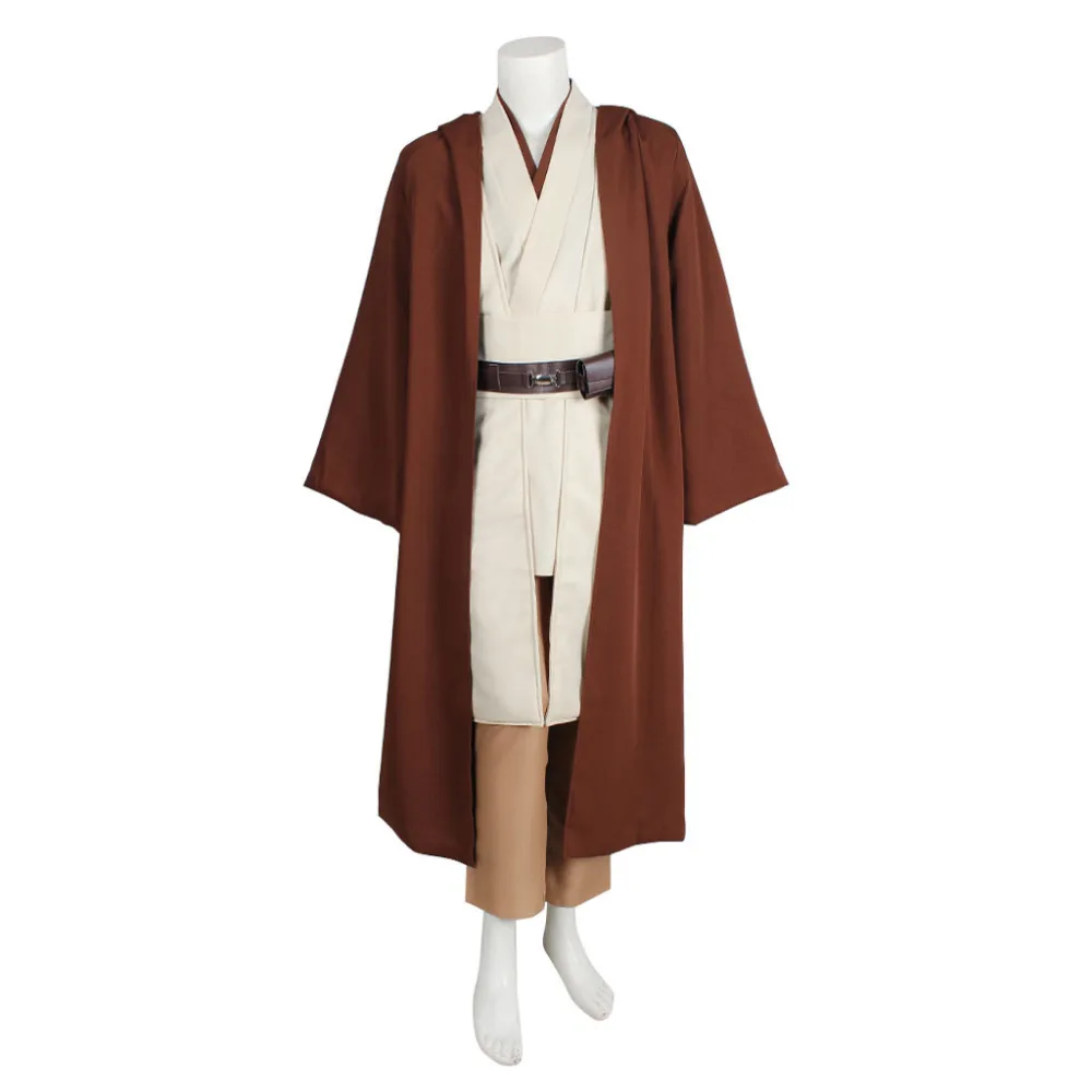 Star Wars Obi Wan Kenobi Jedi Tunic Robe Cloak Cosplay Costume in Movie & TV costumes from