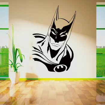 

BATMAN SUPERHERO Vinyl wandkunstaufkleber kinder themen zimmer aufkleber