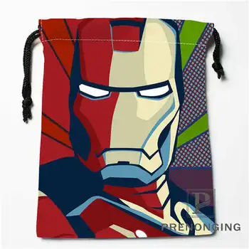 

Custom Iron Man Print Drawstring Bags Printing Fashion Travel Storage Mini Pouch Swim Hiking Toy Bag Size 18x22cm #171203-04-02