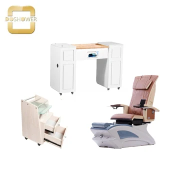 

Doshower fitness equipment of pedicure chairs with foot massage