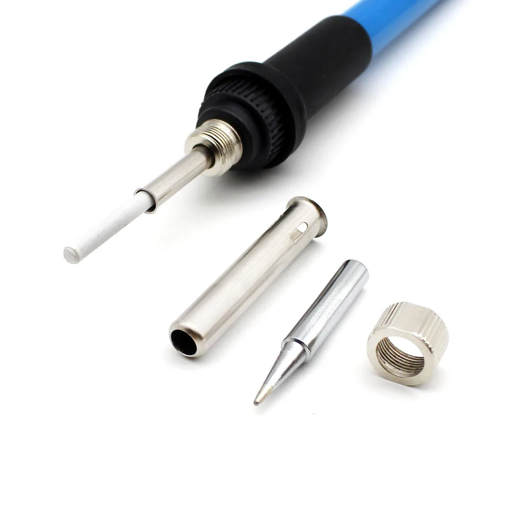 Electric Soldering Iron Kit With Tips Temperature Adjustable EU Plug 220V 60W Portable Welding Repair Tool Tweezers Hobby knife Electric Soldering Iron Kit With Tips Temperature Adjustable EU Plug 220V 60W Portable Welding Repair Tool Tweezers Hobby knife