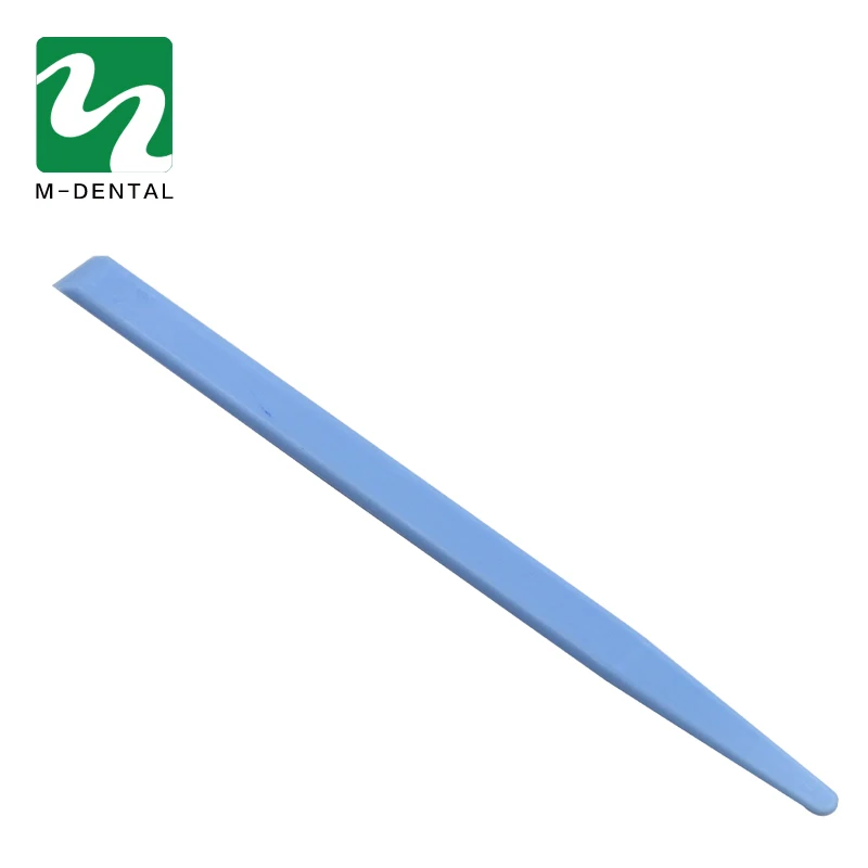 10 шт. зубные Пластик шпатель для впечатление Материал для зуботехнической лаборатории