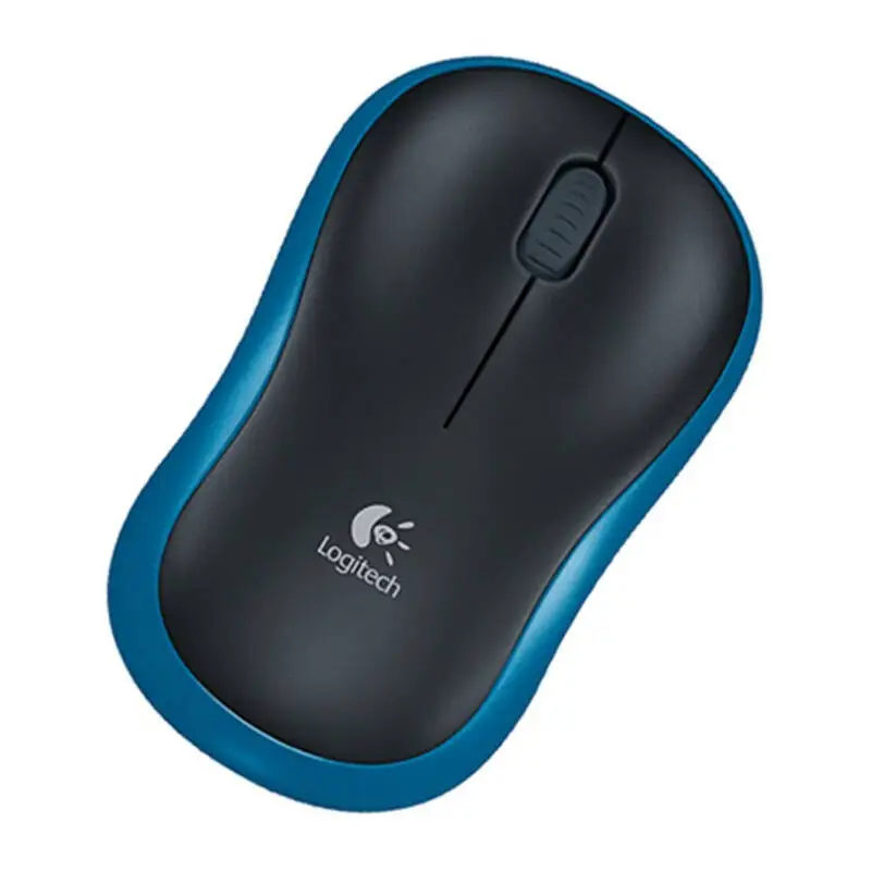 Мышь Logitech Mouse M185 UP M186 оптическая эргономичная Беспроводная usb мышь 2 4 ГГц 1000DPI