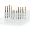 Kit de fraises CNC, Mini outils en carbure de PCB, embouts de coupe de 3.175 de diamètre ► Photo 3/6