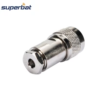Superbat 10 шт. UHF зажим штекер RF коаксиальный разъем для RG58 RG400 RG142 LMR195 коаксиальный кабель