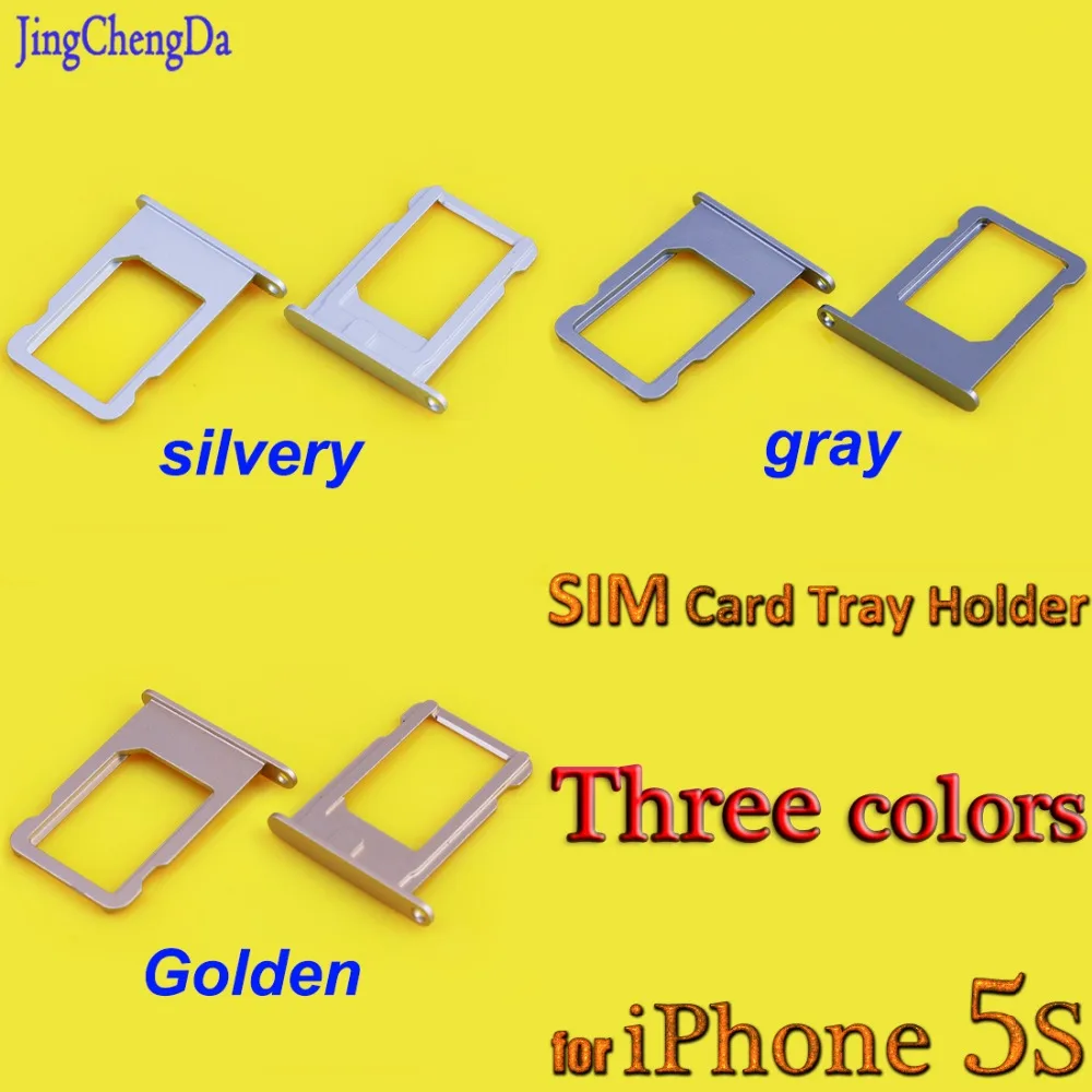 High quality SIM Card Holder Tray Slot for iPhone 5S Replacement