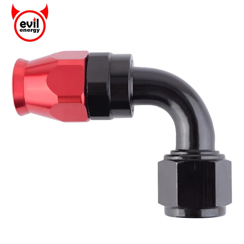 evil energy AN10 90degree Swivel Oil Teflon PTFE Fittings Adaptor Elbow