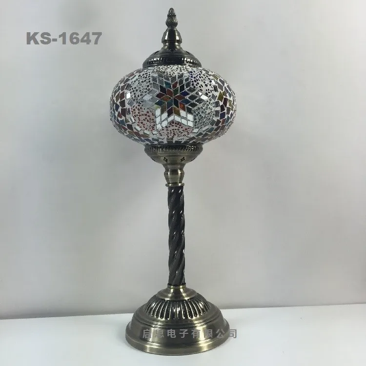 Lâmpada de Mesa Lampada da Tavolo Turco Mosaico Mediterrâneo Arte Deco Artesanal Vidro Romântico Cama Luz Stile Mediterraneo 9 deco artesanal vidro romântico cama luz lampada