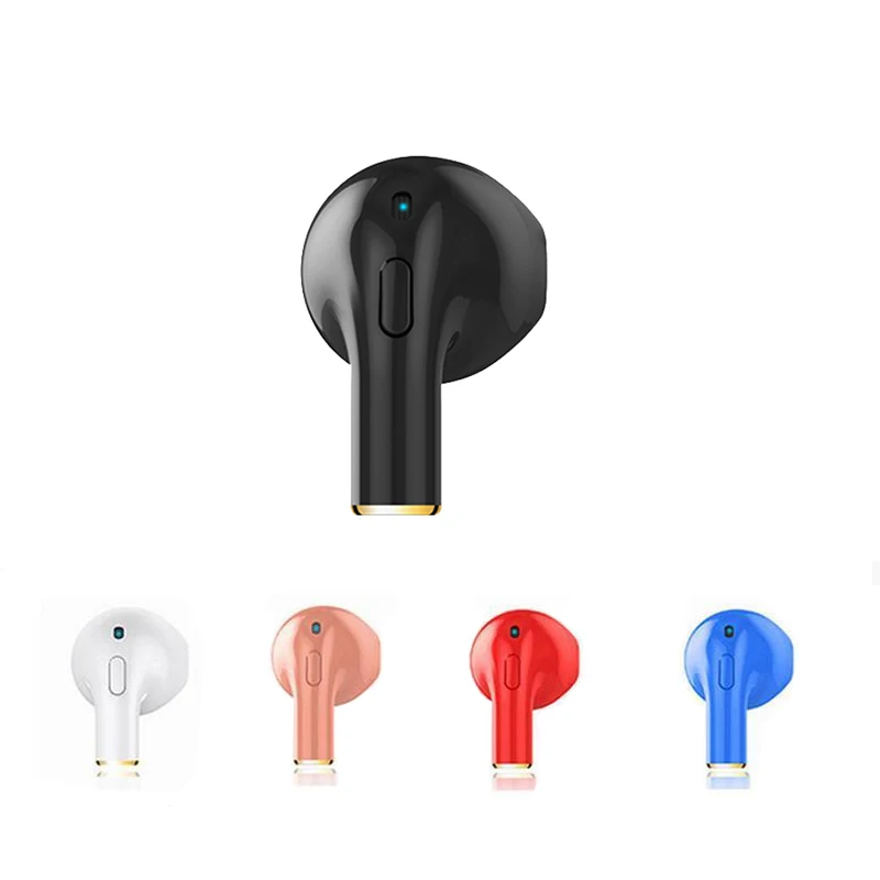 

The New listing Mini Bluetooth Headset Invisible headphone Music with Mic For iPhone X 8 Earphone For phone