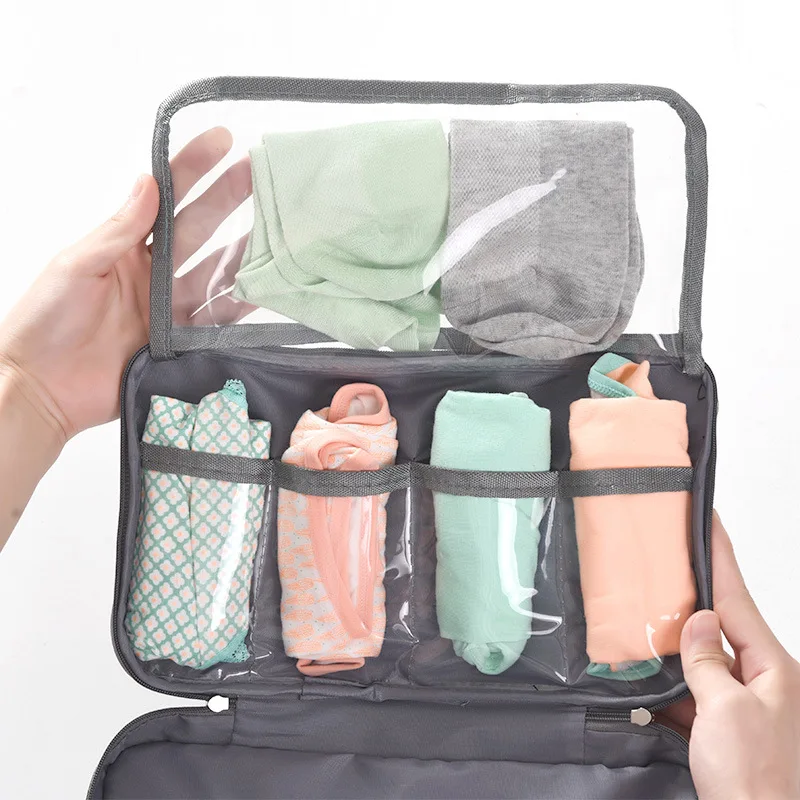 Bra Underware Drawer Organizers Travel Storage Dividers Box Bag Socks Briefs Cloth Case Clothing Wardrobe Accessories Supplies
