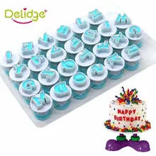 Cupcake-Mold Cookie-Cutter Embossing-Moulds Cake-Decorating Lowercase Alphabet Baking