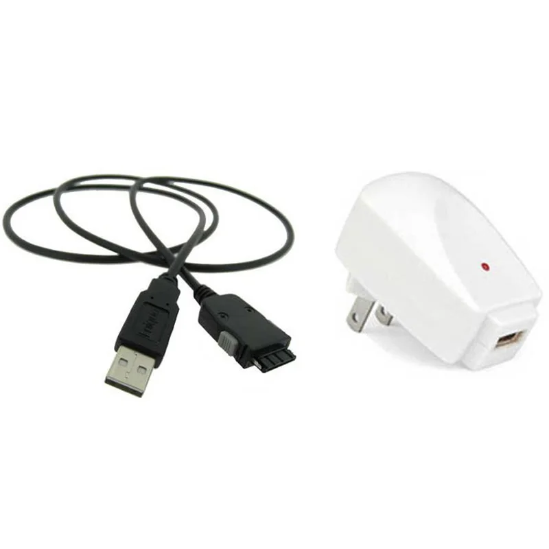 wall CHARGER+USB sync cable FOR samsung mp3 player Yepp YP T9J YP Q1J