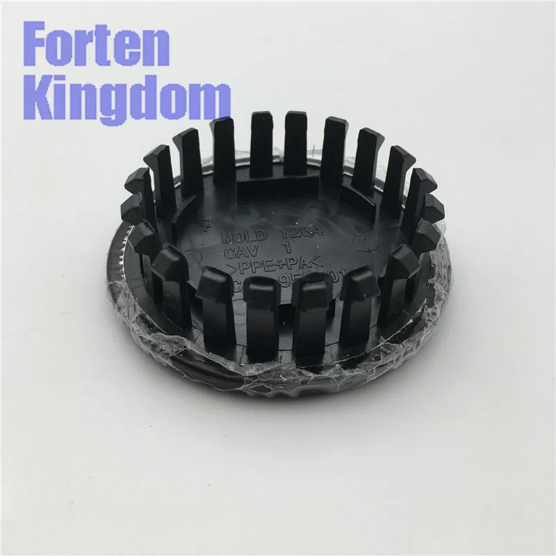 Forten Kingdom 4 шт. диаметр 67 мм SS логотип черный автомобиль ABS сплав пользовательский обод колесо со ступицей крышка центра 19351757