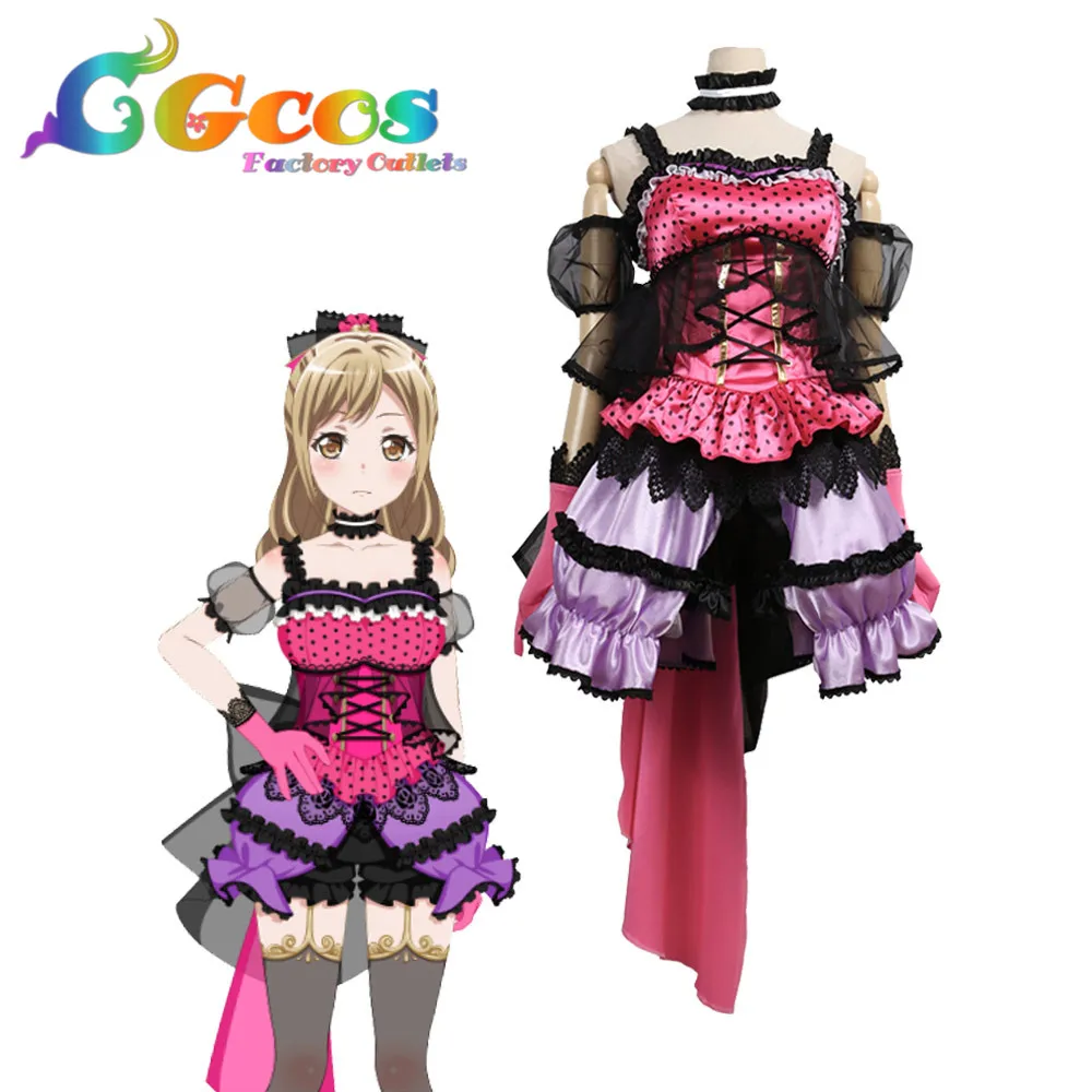 

CGCOS Free Shipping Cosplay Costume BanG Dream ! Poppin'Party Ichigaya Arisa Romeo and Cinderella Suits Custom Clothes Uniform