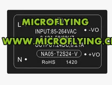 5 шт. converter преобразователь/трансформатор 220 В до 24 В 5 Вт ac dc модуль питания NA05-T2S24-V RoHS