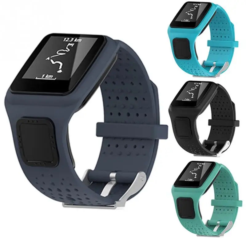 

22.5cm Watchband For TomTom Multi-Sport/Runner Watchband Replacement Silicone Watch Accessories
