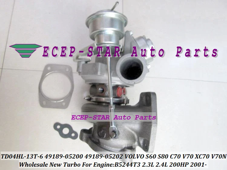 TD04HL-13T-6 49189-05202 8658098 8602396 Turbo Turbocharger For VOLVO S60 S80 C70 V70 XC70 V70N 2001- B5244T3 2.3L 2.4L 200HP (2)
