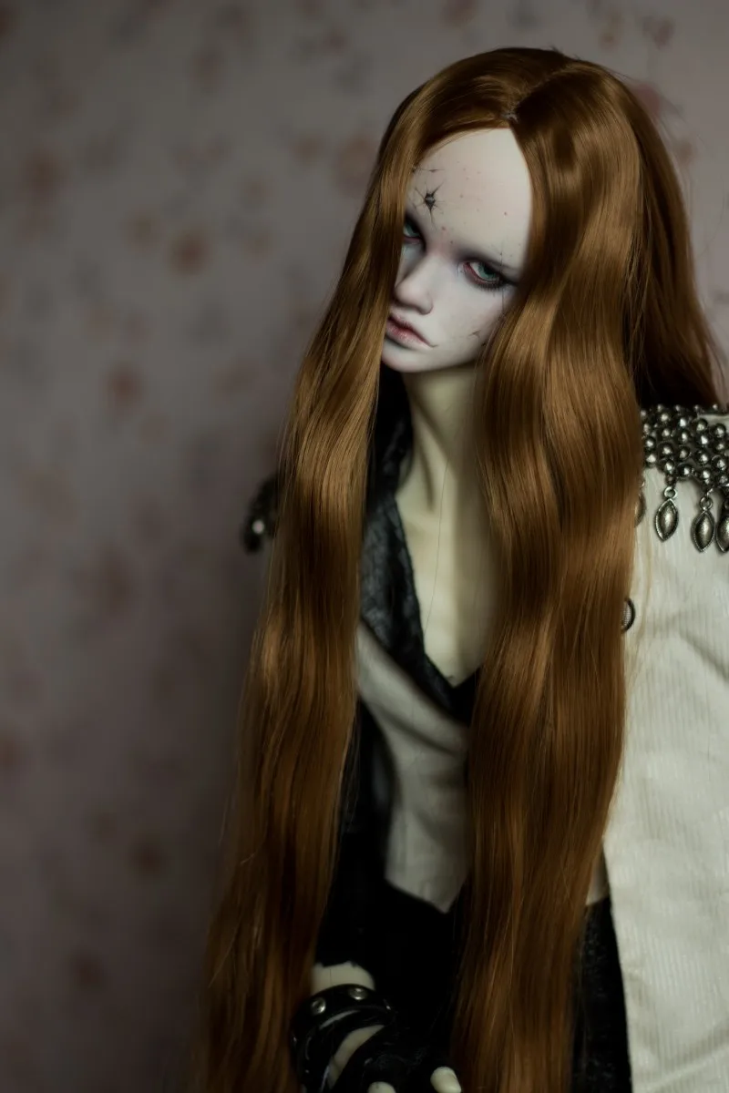 BJD кукла парики длинные вьющиеся волосы для 1/6 1/4 1/3 Размер BJD DD аксессуары для кукол SD парики для шарнирной куклы