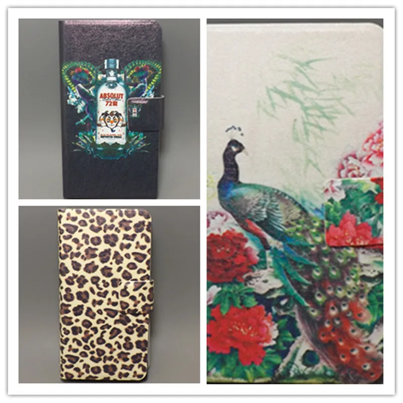 

10 species pattern Flower Flag design Flip cover For LG Optimus L7 II Dual P715 P716 Cellphone Case Freeshipping