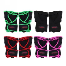 BOODUN, для тренажёрного зала перчатки Вес подъема тренировочные перчатки противоскользящие спортивные Вес подъема половину пальца защита Для женщин Для мужчин Фитнес перчатки