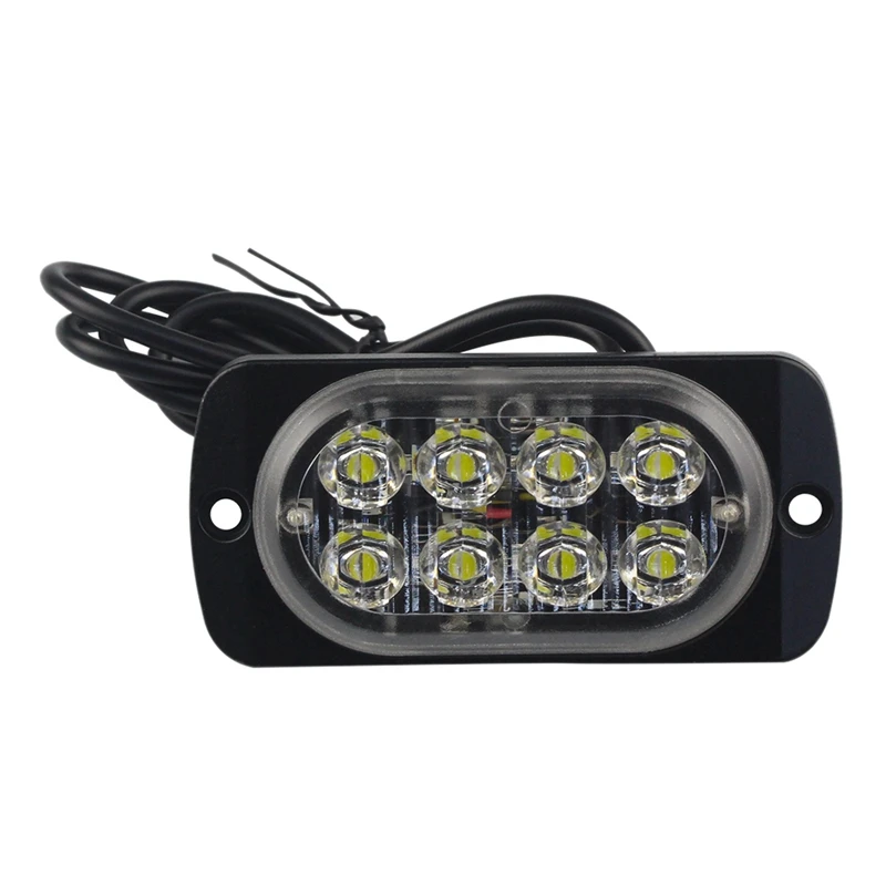 

8-Led Flash Recovery Warning Strobe Car Auto Urgency Emergency Signal Light Fog Flashing