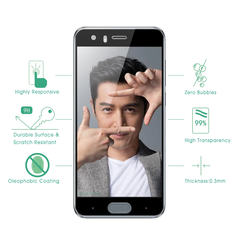 Seyisoo Brand Tempered Glass For Huawei Honor 9 (6)