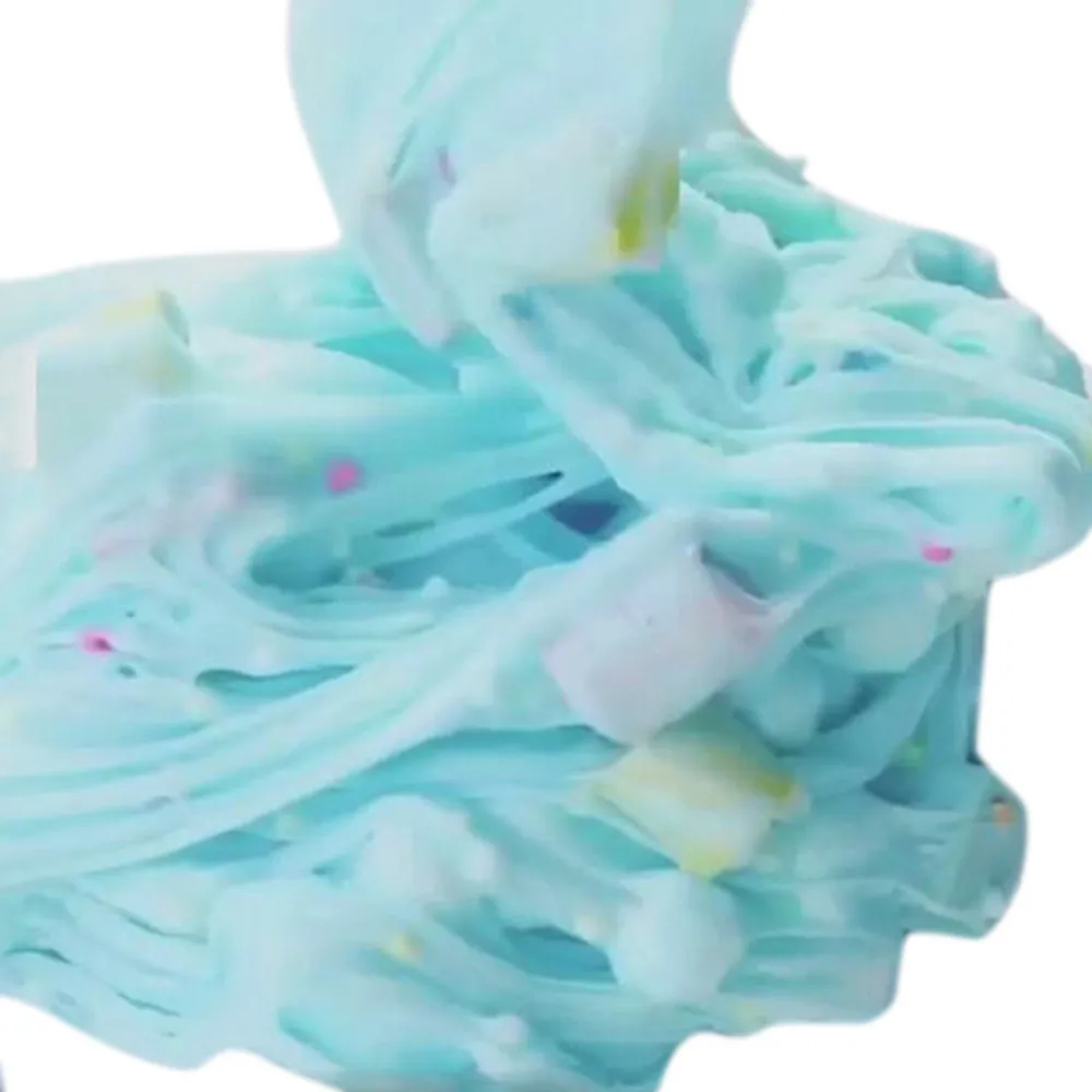 Мороженое красивый цвет смешивание облако слизи ароматизированный стресс дети глиняная игрушка Детские игрушки киска сжимающая игрушка смешной подарок# F30