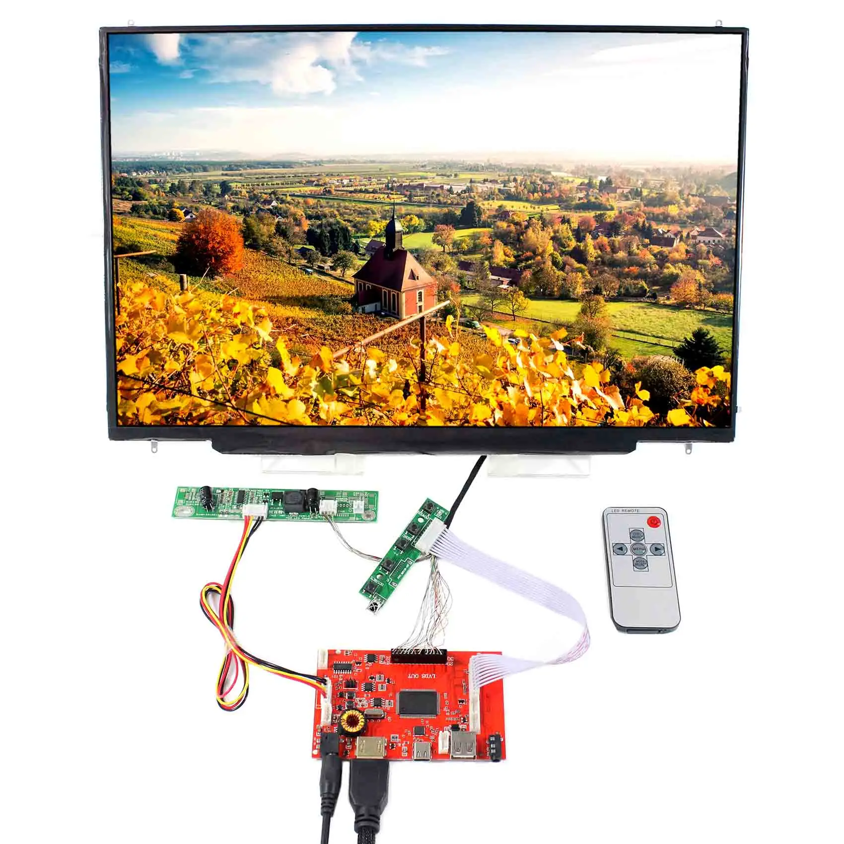 

17" 1920X1200 LCD Screen LTN170CT10/LP171WU6 with HDMI TYPE-C LCD Board control kit