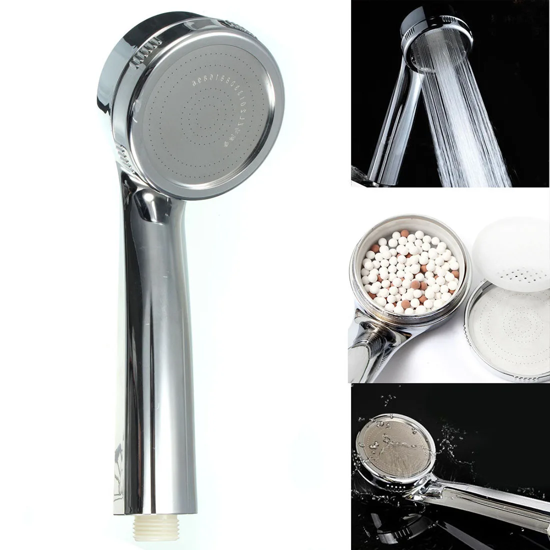 Multi Function 3 Spray Models Detachable Shower Headin Shower Heads