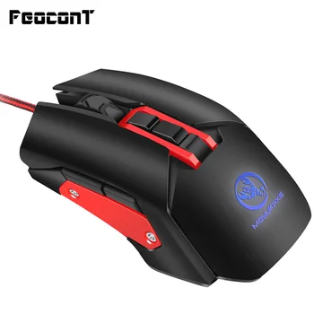Gaming Mouse Wired Macro Definition Left And Right Hand Game 3200dpi 5 Archives Adjustable 9 Button USB Computer Mice For Pc 2018 new usb2 0 3200dpi mechanical mouse game macro program metal compound water cooling game mouse for cf lol