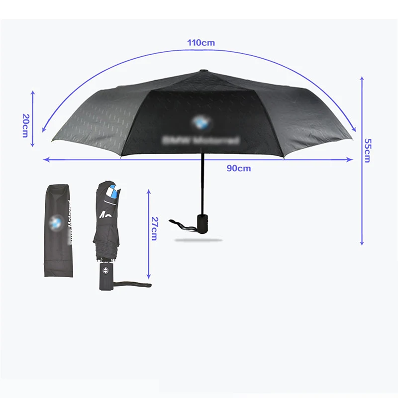 

2019 hot Wind Resistant Folding Automatic Umbrella Rain Luxury Big Windproof Umbrellas Rain For BMW Parasol