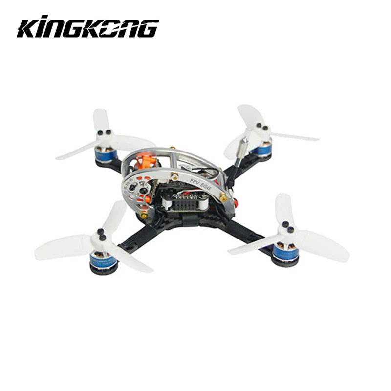 Kingkong FPV EGG 136 мм гоночный Дрон BNF W/F3 4in1 10A BLehil_S 25 МВт/100 мВт 16CH 600TVL для Frsky Flysky