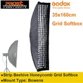 Godox 2" 35" 60 90 см сотовый софтбокс с решеткой софтбокс с Bowens Mou CD50