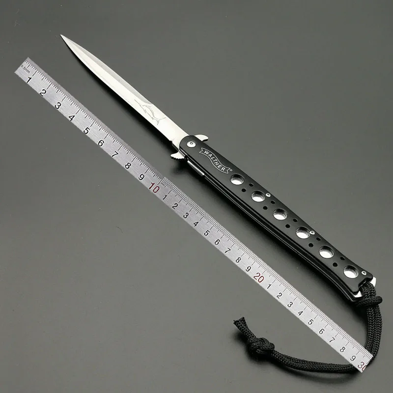 Mengoing Swordfish Stiletto Карманный 5Cr13 стальной тактический охотничий складной нож с ручкой из алюминиевого сплава, походные Ножи EDC