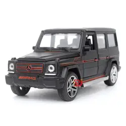 1/32 Diecasts и игрушечных автомобилей Mercedes G65 AMG Модель автомобиля со звуком и светом коллекционная машинка игрушки для мальчика Детский подарок