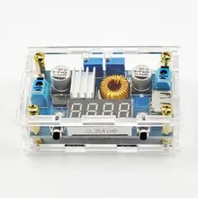 LM2596 DC-DC понижающий преобразователь 5-36 V до 1,25-32 в пост 3,3 В, 12 В, 24 В постоянного тока, 5A преобразователь напряжения