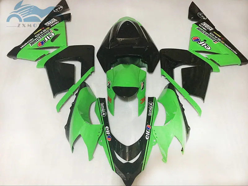Комплекты обтекателей для мотоцикла KAWASAKI Ninja ZX10R 2004 2005 комплект из АБС пластика на вторичном рынке 04 05 ZX 10R