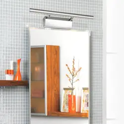 Nordic светодиодный зеркало фары Нержавеющая сталь гардеробная/зеркальный шкаф/Ванная комната украшение освещения 180 °