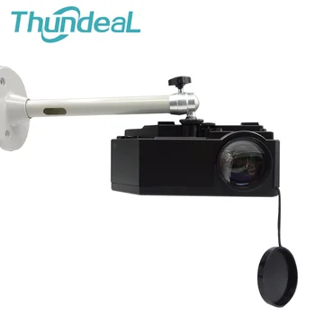 

ThundeaL 21CM Projector Ceiling Wall Bracket Projector Hanger Holder Aluminum Alloy Mount Metal Bracket LCD DLP Projector Stand