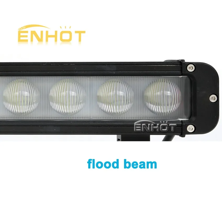 ENHOT 4D объектив 40 ''однорядные 240W Cree светодиодный чип рабочий светильник бар 12V 4х4 внедорожный ATV Трактор Автомобиль светодиодный грузовик светодиодный бар Offraod светильник