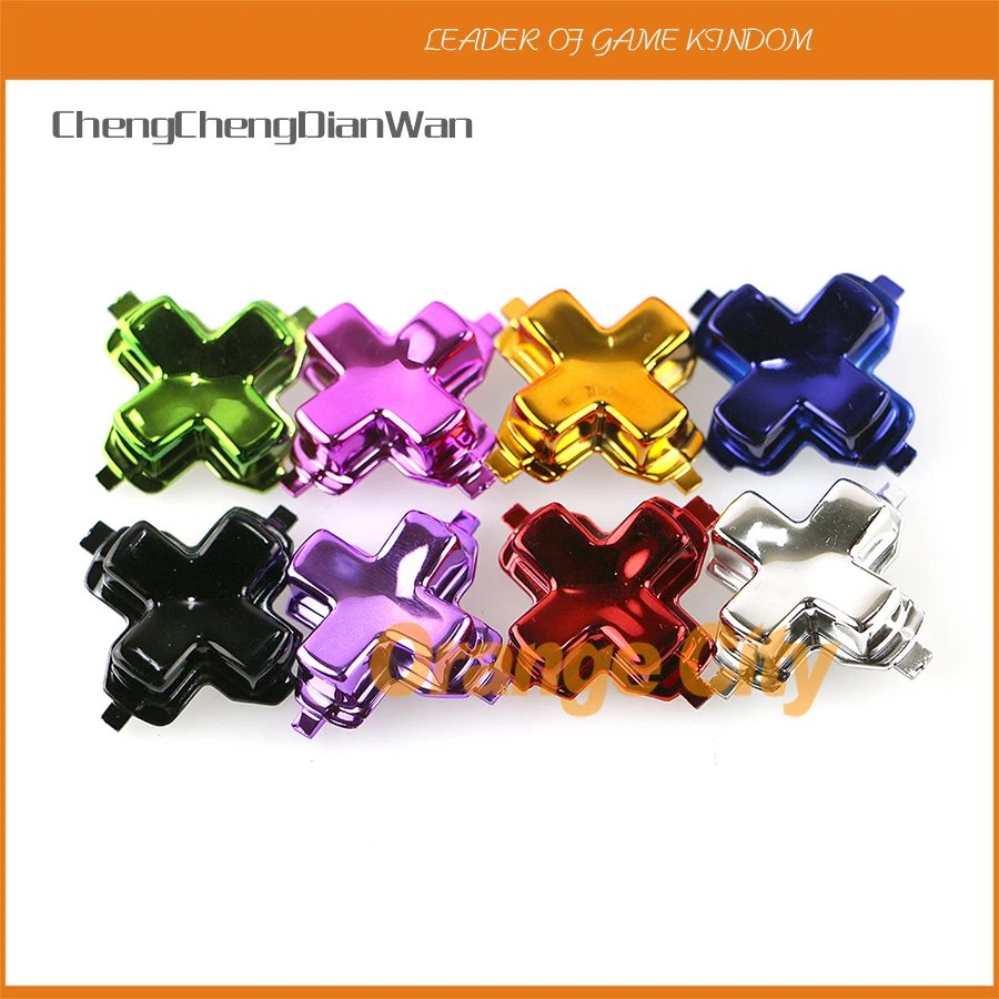 

ChengChengDianWan Plated chrome D-Pad Dpad D pad Key Button for Xbox one xboxone Controller Direction Buttons