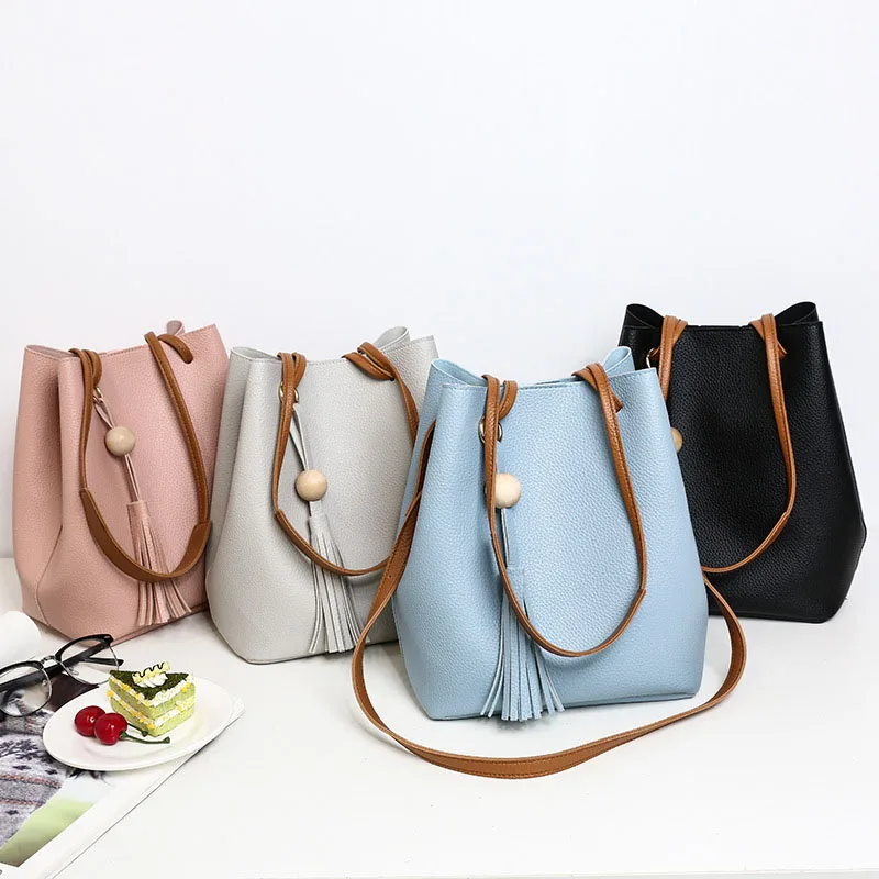 

LACATTURA 2017 Large Capacity PU Cute Solid Color Crossbody Bags String-drawn Single Shoulder Bags Female Luxury Bolsa