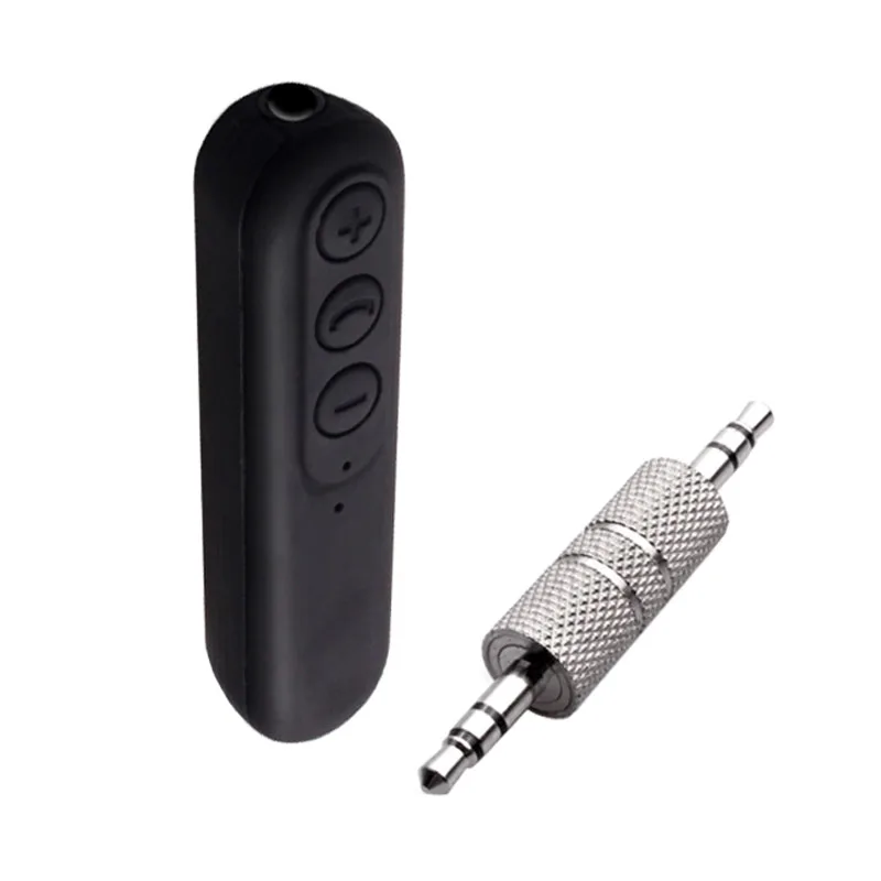 Jajabor Bluetooth автомобильный комплект Aux громкой связи беспроводной Bluetooth музыкальный приемник 3,5 мм стерео с разъемом музыкальный приемник адаптер
